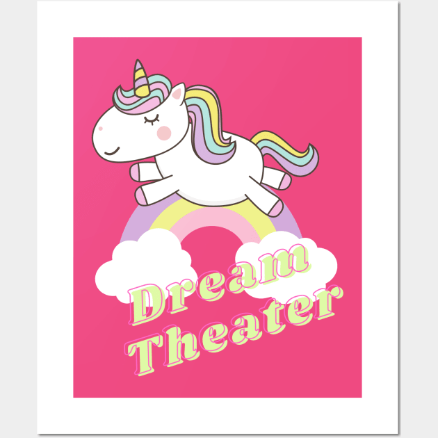 dream theater ll unicorn Wall Art by j and r